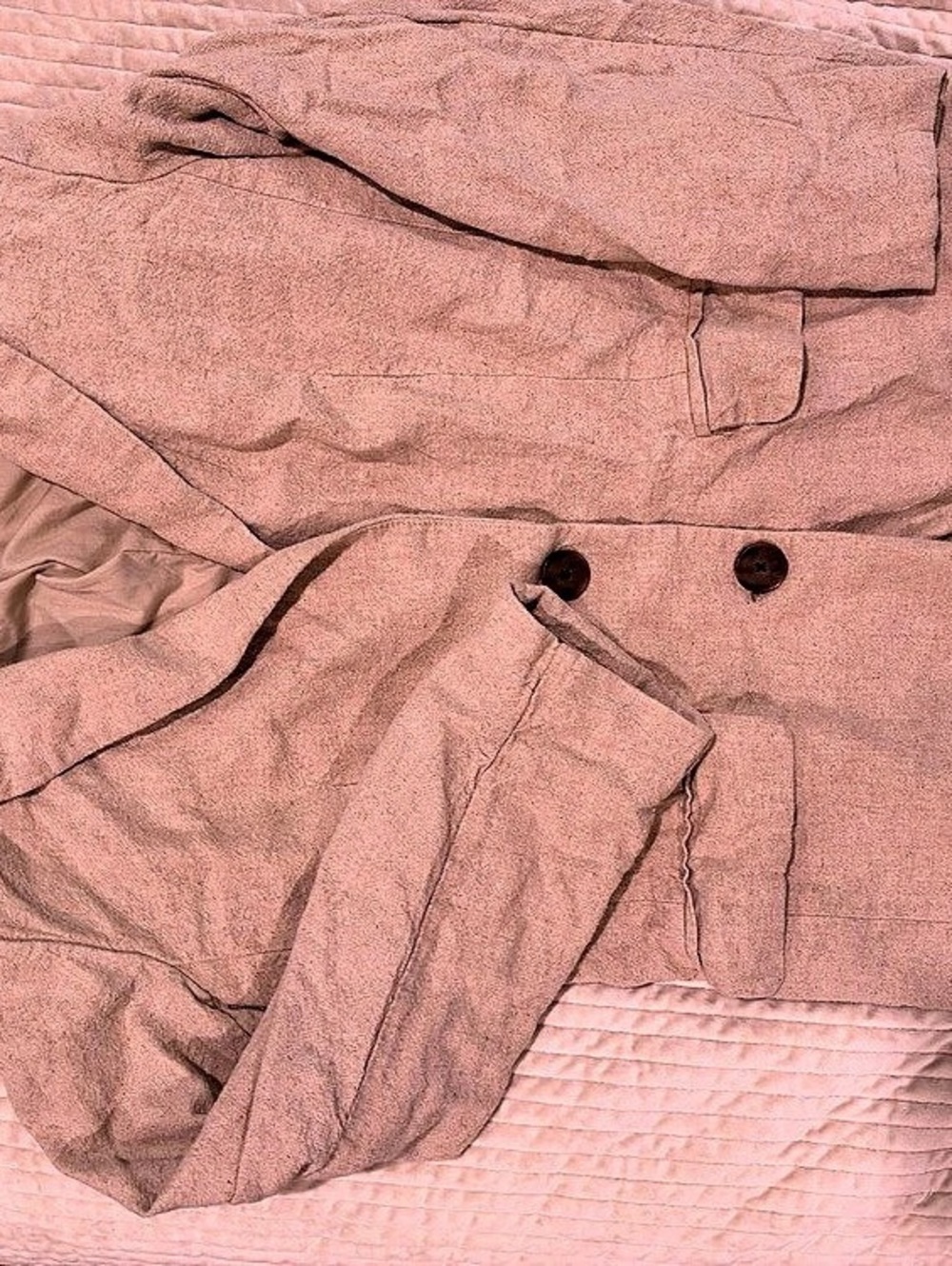 Macy's Women's beige Trench Coat Size XS Like New